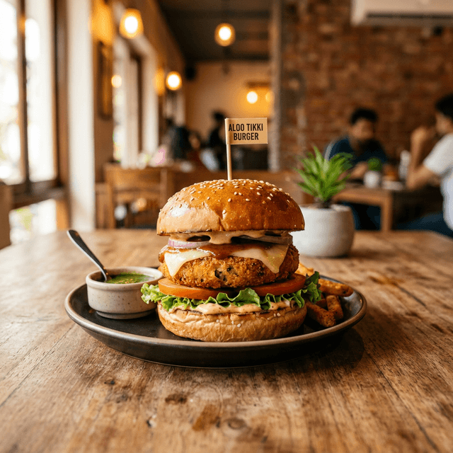 Aloo Tikki Burger